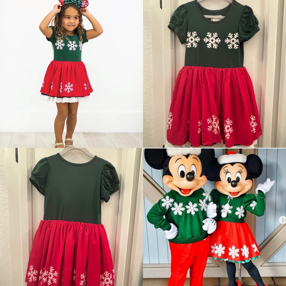 Taylor Joelle Minnie Holiday Dress